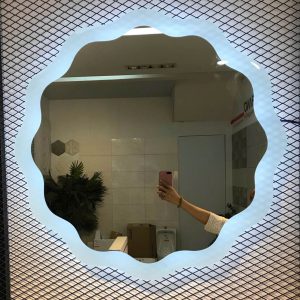 gương LED cách hoa CB702A (60cm)