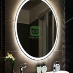 gương đèn LED phun cát trong CB503A (D60cm)