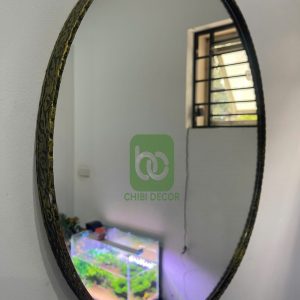 gương khung Inox mạ PVD CB29A ( 60 x 80 )